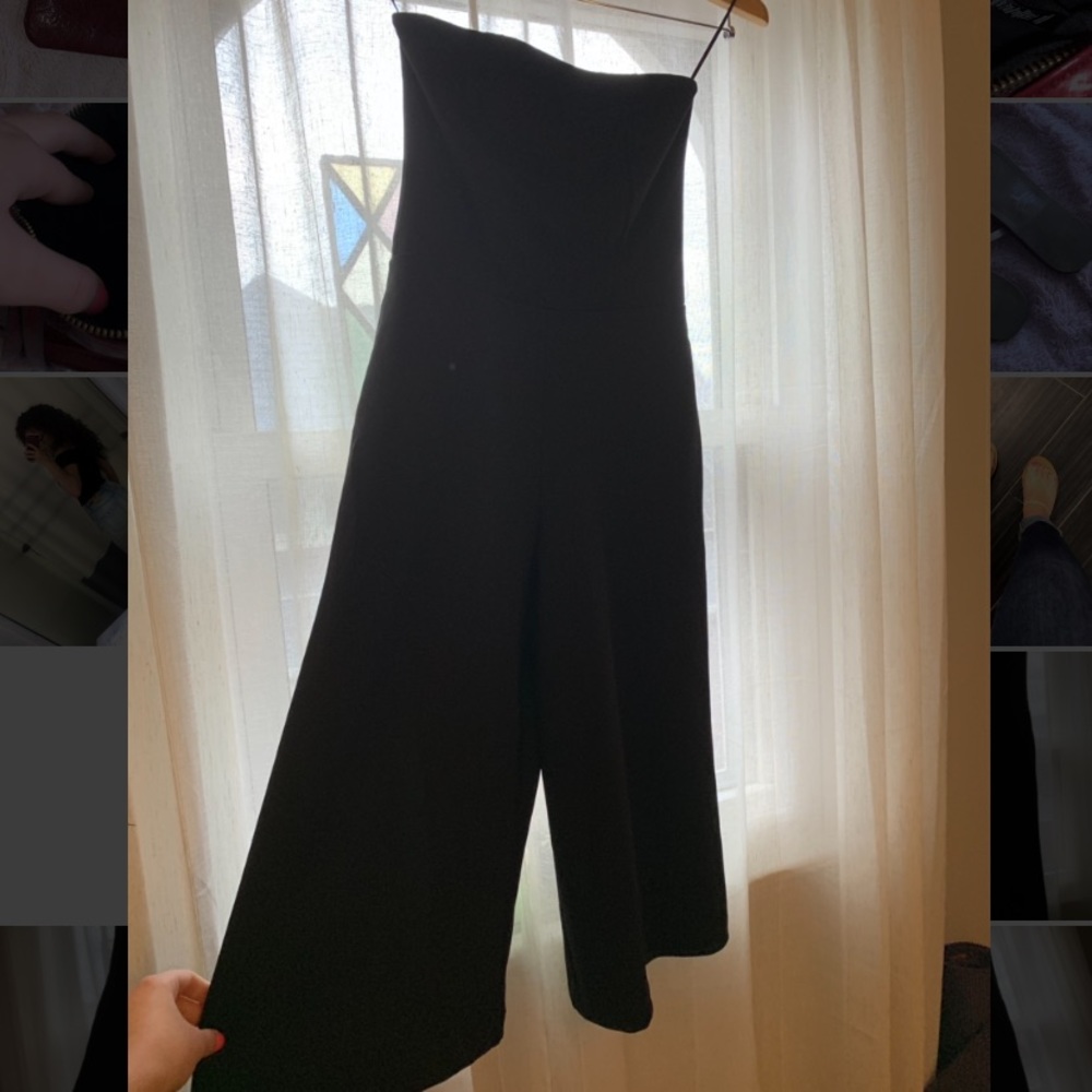 ZARA strapless jumpsuit